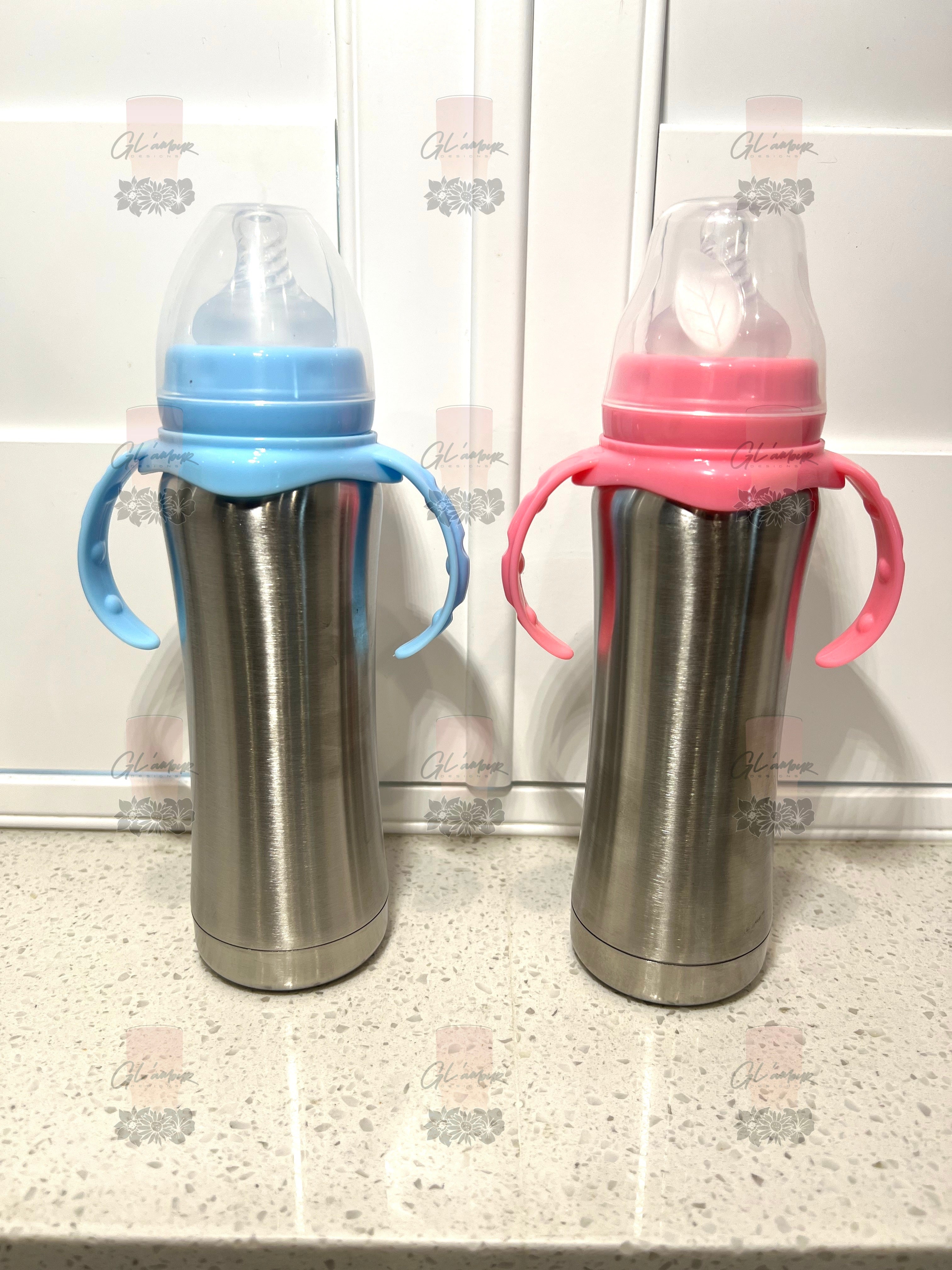 8oz Stainless Steel Baby Bottle