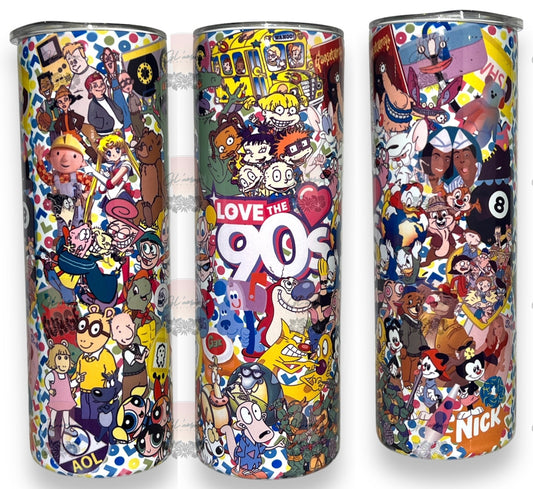 Love the 90's Tumbler