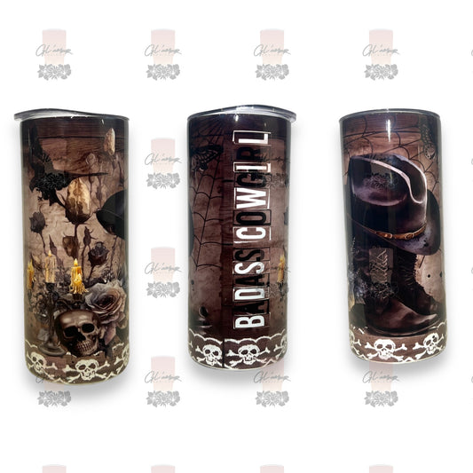 Bad-Ass Cowgirl Tumbler