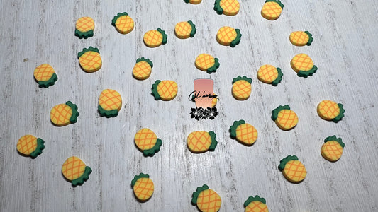 Pineapple Polymer Slices - 10mm Large