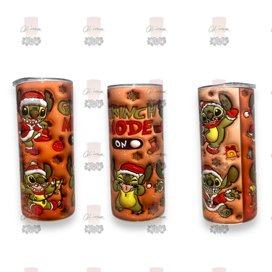 Stitch-Grinch Tumbler