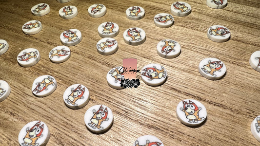 Dog Polymer Slices- 10mm Large