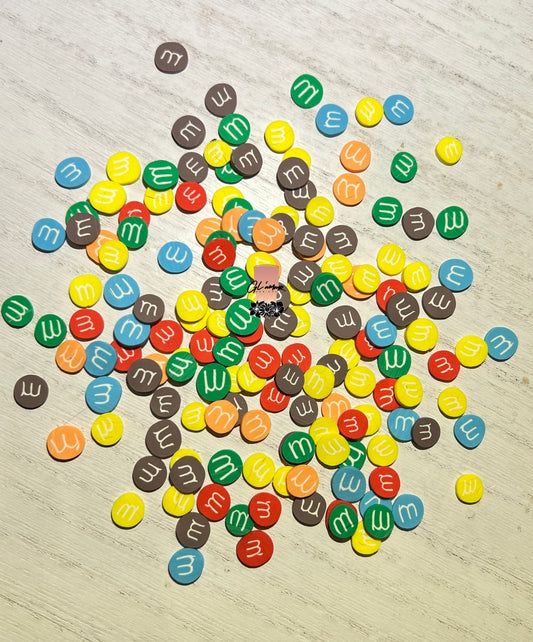 M&Ms Polymer Slices- 10mm Large