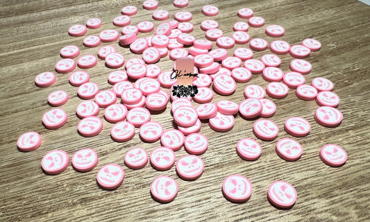 Pink Jack Polymer Slices- 10mm Large