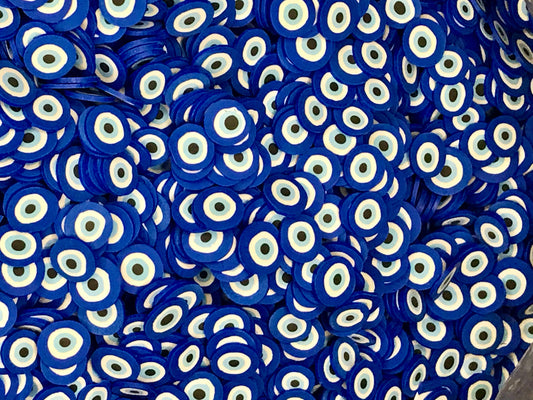 5mm Ojo (Eyeball) Polymer Slices -small