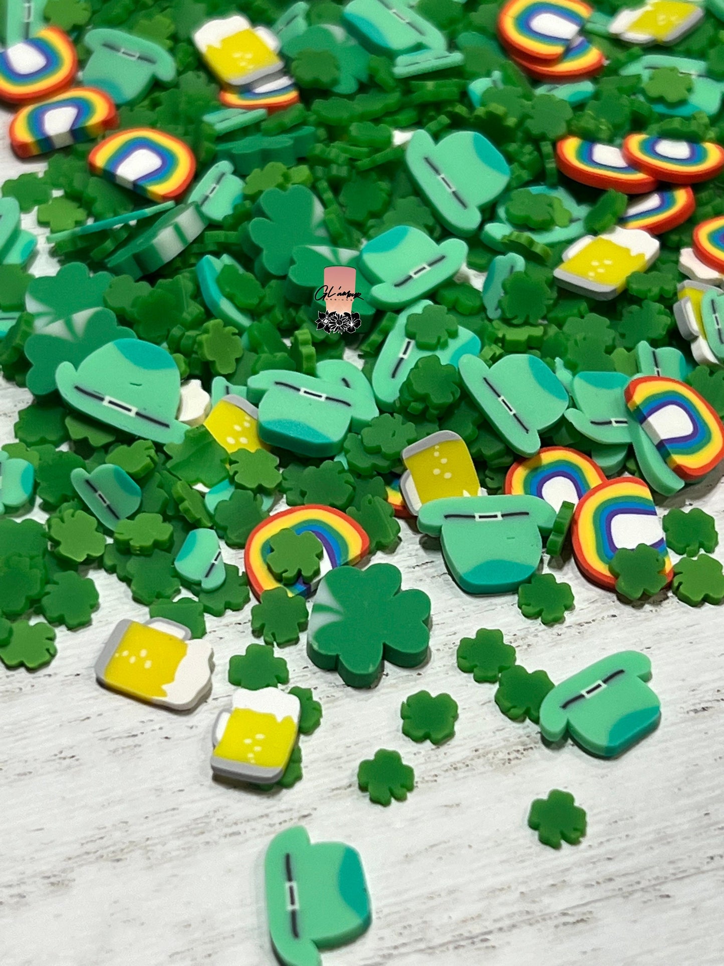 St Patrick's Mix Polymer Slices